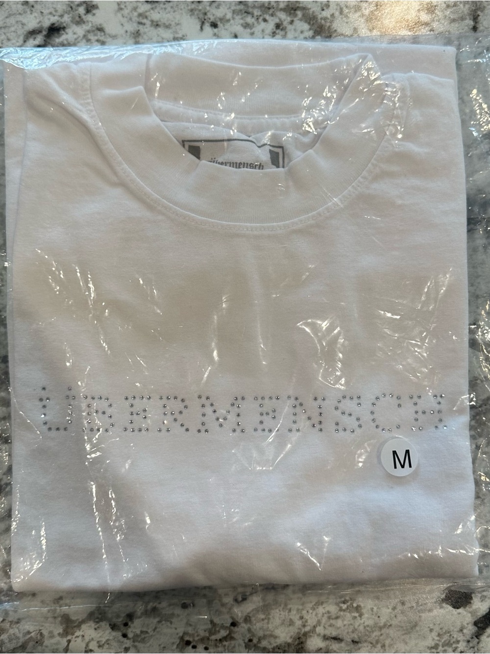 NWT Rare Head in the Clouds G-Dragon Rhinestone Ubermensch Merch Tee